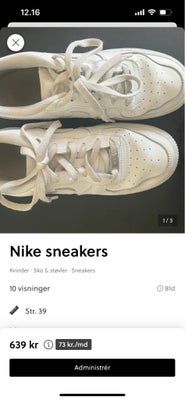Sneakers, str. 39, Nike
