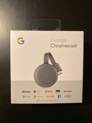 Chromecast, Google, Perfekt, Aldrig pakket ud. Sendes ikke.