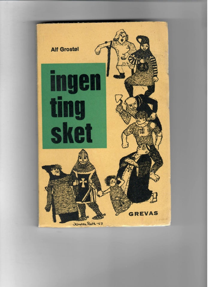 ingen ting sket, Alf Grostøl, emne: politik