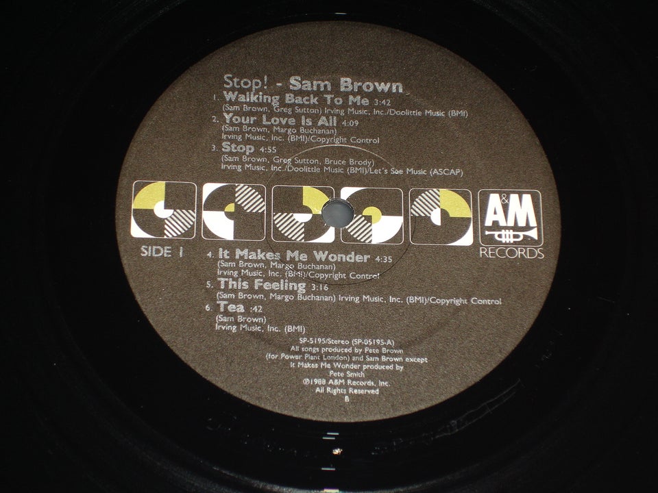 LP, Sam Brown, Stop!