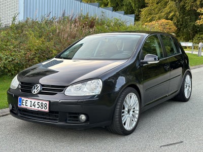 VW Golf V, 1,4 TSi 140 Trendline, Benzin, 2007, km 230000, sortmetal, træk, nysynet, klimaanlæg, ABS