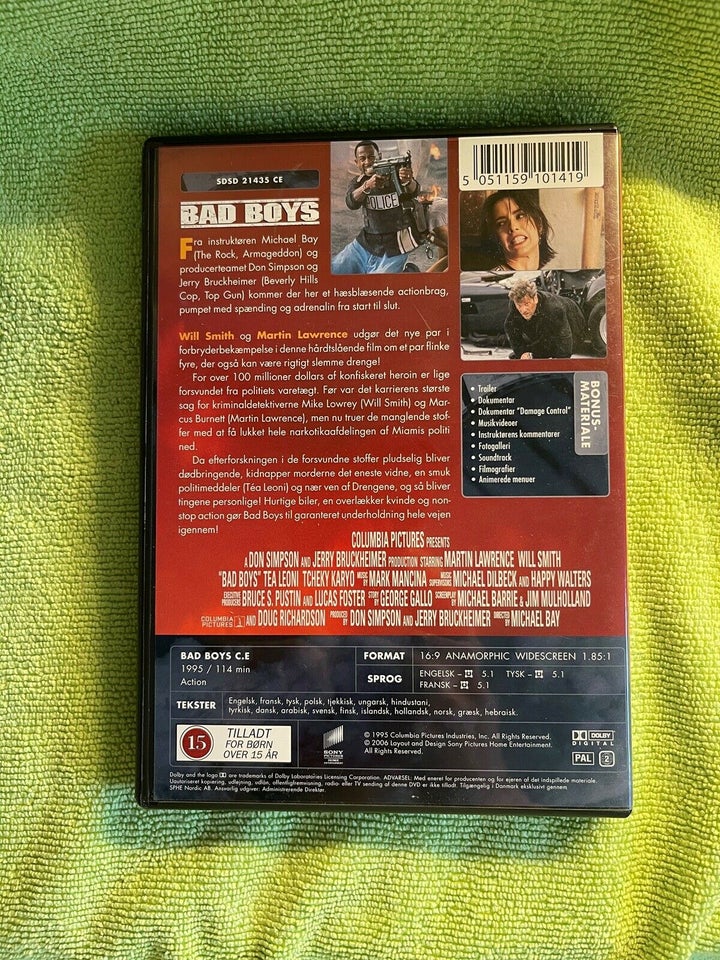 Bad Boys , Blu-ray, action