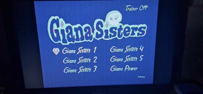Giana Sisters Catrige , Commodore 64, Hejsa har dette fine catrige med alle udgivelser af giana sist