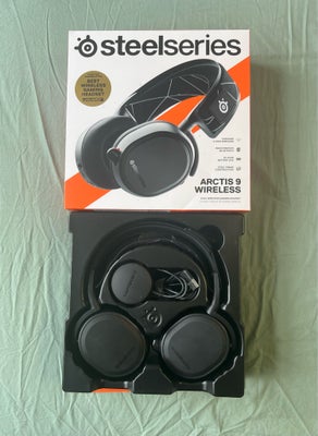 trådløse hovedtelefoner, SteelSeries, Arctis 9, Perfekt, Sælger disse super gode trådløse gamer head