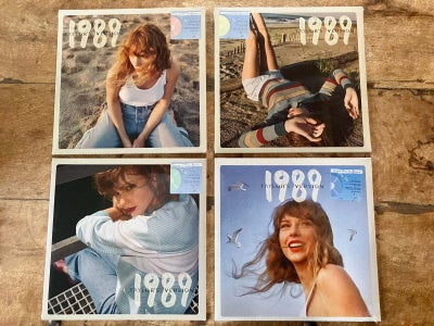 LP, Taylor Swift, 1989 Taylor's Version, Pop, Alle fire 2-LP specialvinyler i serien 1989 (Taylor's 