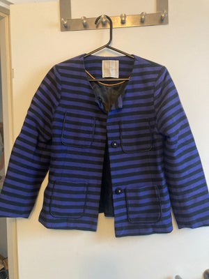 Blazer, str. 36, Malou Sander,  Lilla/sort,  God men brugt