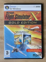 Microsoft Flight Simulator X Gold Edition, til pc,