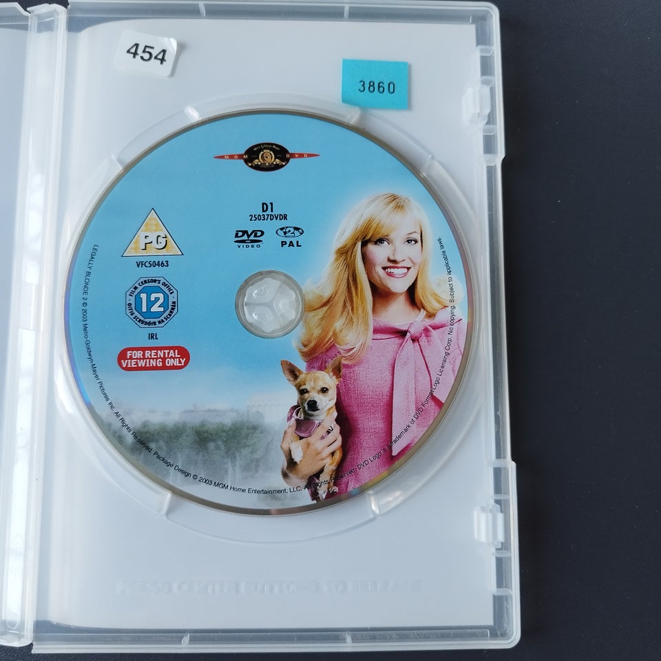 Legally Blonde 2.Blondinens Hævn., DVD, komedie