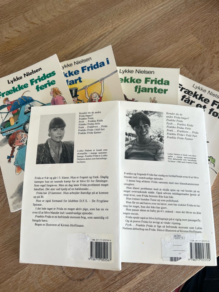 Frække Frida bøgerne, Lykke Nielsen
