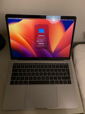 MacBook Pro, Macbook Pro 2017, 2,3 GHz, 8 GB ram, God, Sælger min elskede mac da jeg endelig har fåe