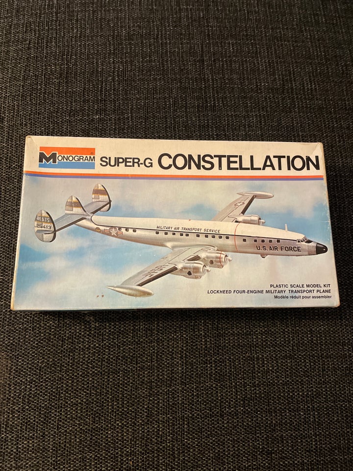 Byggesæt, Monogram Super-G Constellation, skala 1/134