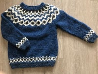 Sweater, Børnesweater Islandsk, Islandsk Uld Sweater
