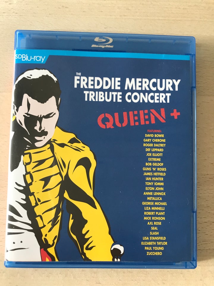 Freddie Mercury tribune concert, Blu-ray, musical/dans