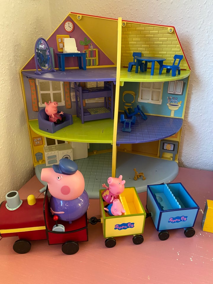 legetøj, gris hus, tog og – – Køb og Salg af Nyt og Brugt
