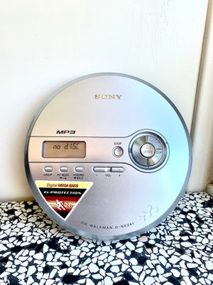 Discman, Sony, D-ne241, God, Hej jeg sælger denne bærbare cd afspiller fra Sony som er i super god s