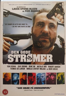 Den gode strømmer, instruktør Lasse Spang Olsen, DVD, action, Jens (Kim Bodnia) er en stærk, handlek