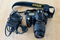 Nikon D50, 6,1 megapixels, 0 x optisk zoom