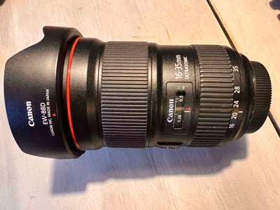 Vidvinkel, Canon, EF 16-35, f/2.8L III USM, Perfekt, Vidvinkel, Canon, EF 16-35mm f/2.8L III USM
L-s