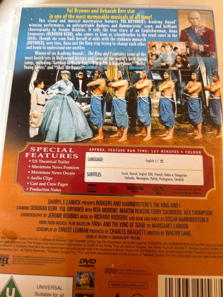 The King and I , DVD, drama