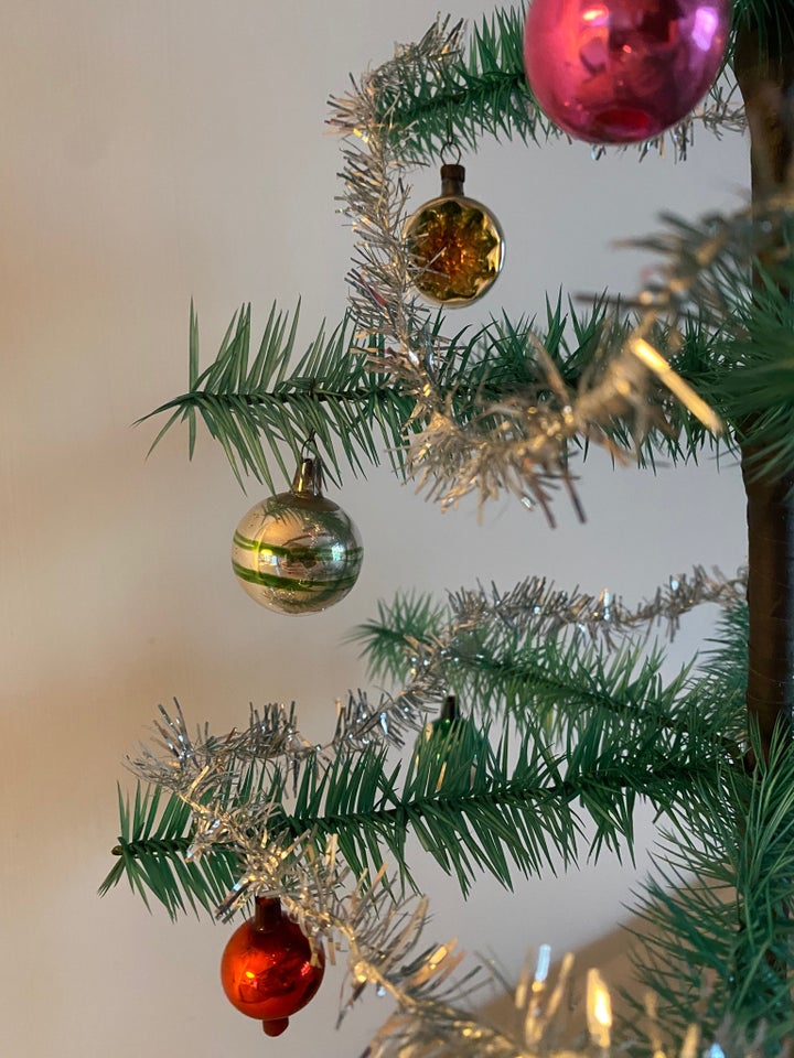 Gåsefjertræ juletræ