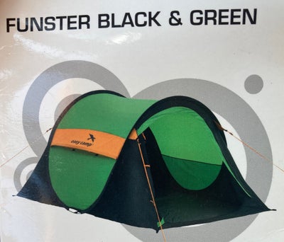 Telt , pop up telt , 2-personer telt, EASY CAMP Funster telt

helt nyt pop-up Funster telt

Har vids