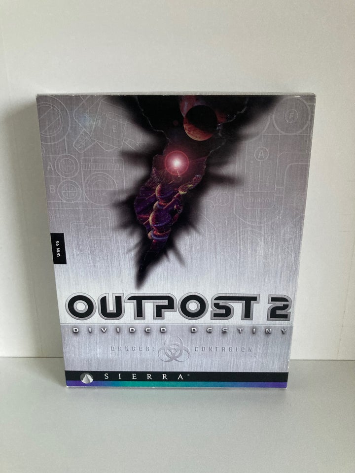 Outpost 2 Divided Destiny (1997) Big Box, til pc, realtime
