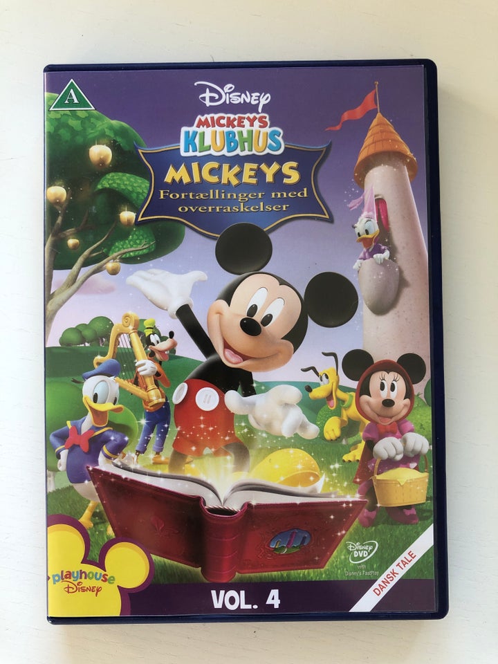 Mickeys Klubhus, instruktør Walt Disney, DVD