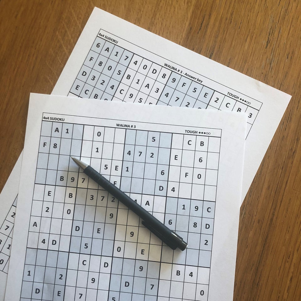 Sudoku 4x4 avanceret
