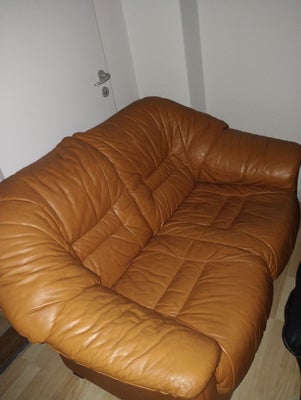 Sofa, læder, 2 pers., Flot og velholdt to personers lædersofa med god komfort.
Sælges, da jeg er fly