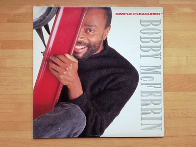 LP, Bobby McFerrin, Simple Pleasures, velholdt LP udgivet i 1988.
Genre: Soul-Jazz, Vocal
Stand viny