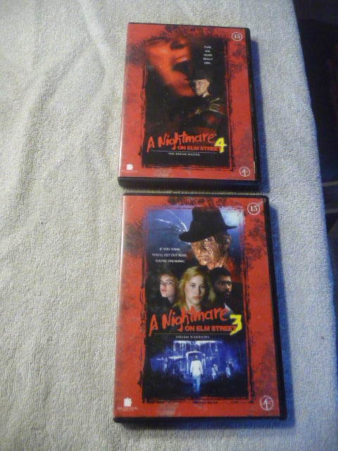 A Nightmare on Elm Street 6 stk, DVD, gyser