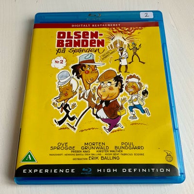 Olsen Banden 2: På Spanden, Blu-ray, komedie, Sælger denne Olsen Banden 2: På Spanden Blu-Ray film, 