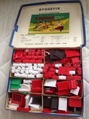 Legetøj, Byggefix, Pædagogisk legetøj fra 1950-erne og forløber for Lego