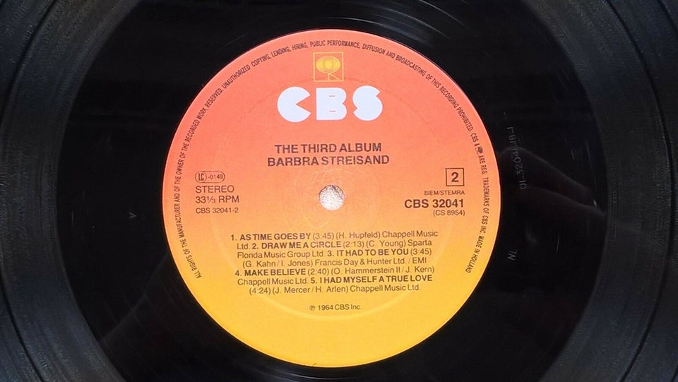 LP, Barbra Streisand, The Third Album