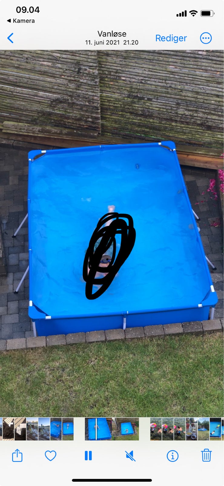 Større have pool
