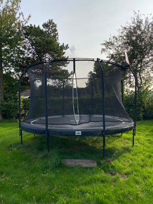 Trampolin, Salto Premium Black Edition, Solid trampolin købt i foråret 2020.
Diameter 396cm, farve: 