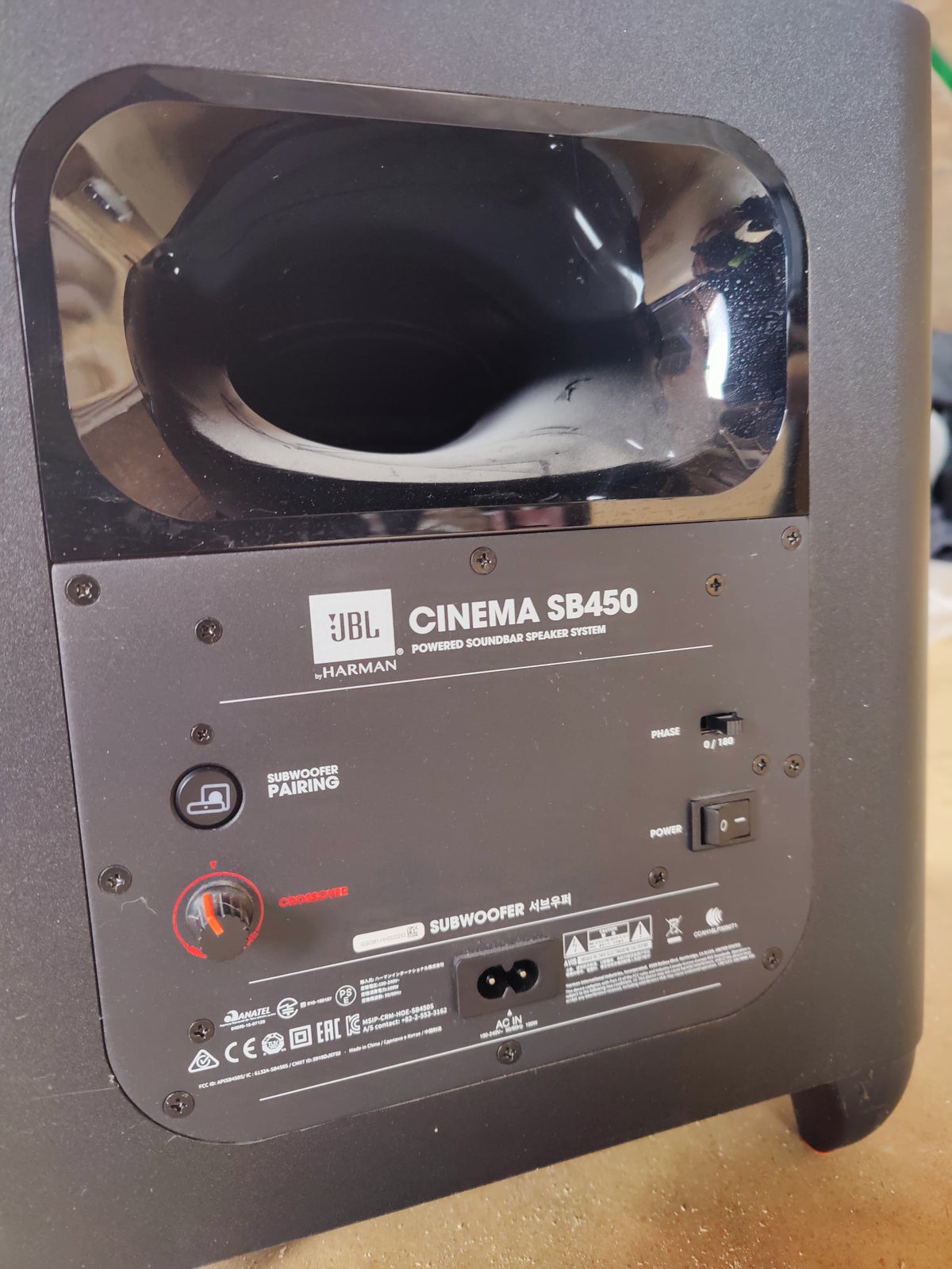 5.1 højttalersæt, JBL, Cinema sb450