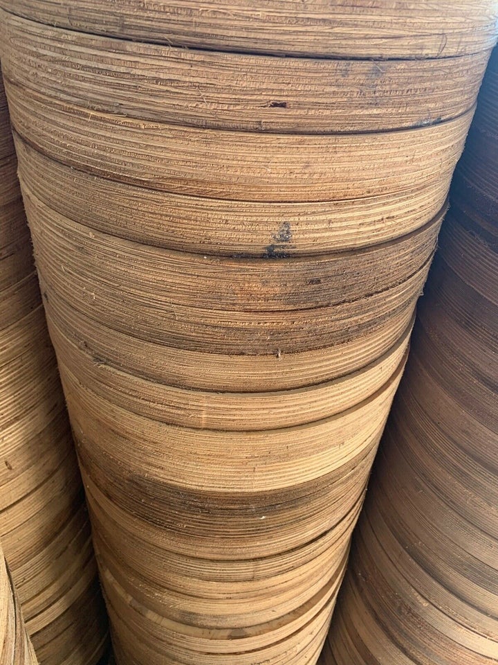 Andet, 34 mm tykke krydsfiner runde plader