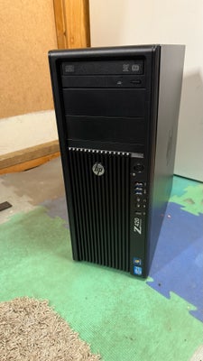 HP, Z420, 3,9 Ghz, 128 GB ram, 256 SSD GB harddisk, God, Varen stadig til salg, flere haves! Fragt e