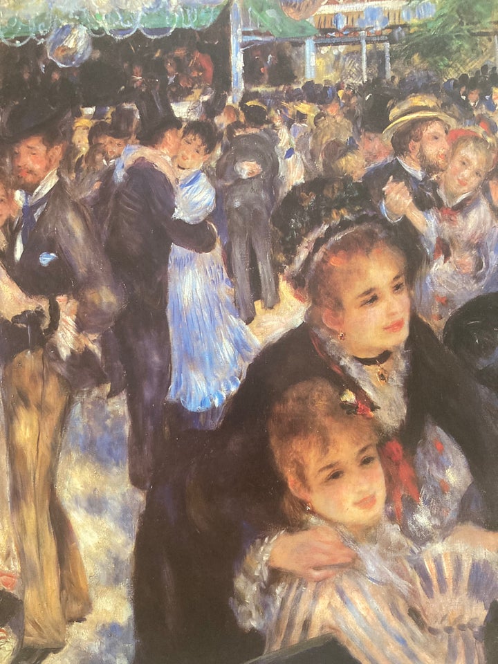 Tryk, August Renoir, motiv: Le Moulin de la Galette