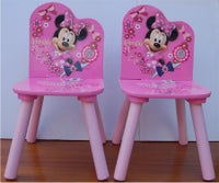 Andet, 2 MINNIE MOUSE barnestole