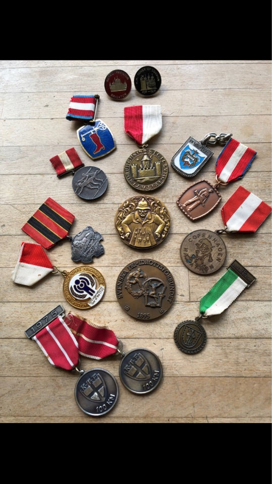 Medalje, Flot ældre dansk Medalje - March Madaljer