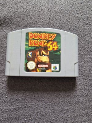 Donkey kong 64, N64, anden genre, Kan hentes I sønderborg eller sendes på købers regning