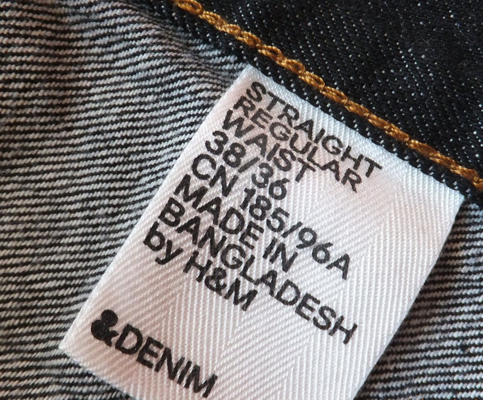Jeans, H&M og Denim, str. 38