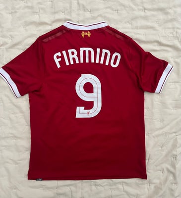 Fodboldtrøje, Liverpool FIRMINO 17/18 fodboldtrøje til børn, New Balance, str. Young M (134), Klub/l