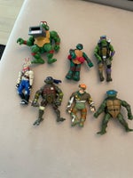 7 forskellige Figurer, Turtles