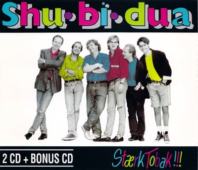 Shu-Bi-Dua: Stærk Tobak!!! (1991) 3 cd'er, rock, Næsten som ny, meget velholdt uden ridser på skiver
