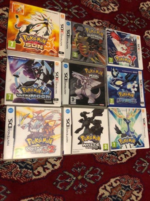 Pokemon Alpha Sapphire, White 2, Moon, Nintendo DS, 
Alle spil er på engelsk

Pokemon Pearl: 399 kr
