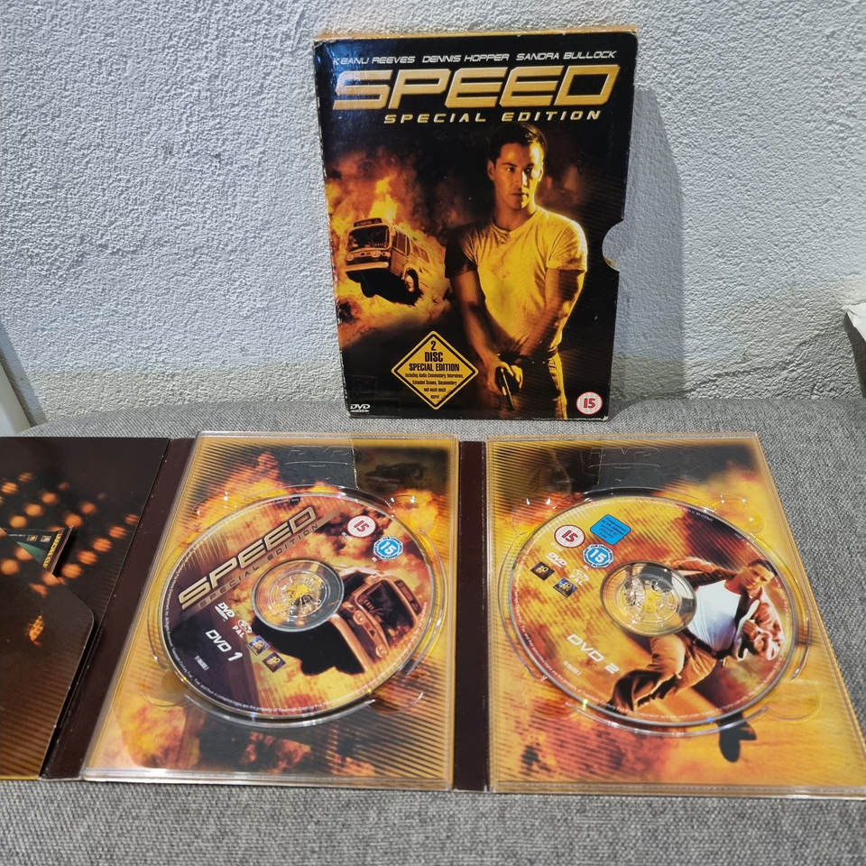 Speed, DVD, action