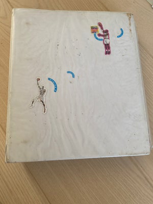 Samlekort, Gammel mappe ned basketbold kort, I mappen er der over 100 kort alt fra Michael Jordan ti
